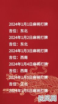2025年东北麻将吉日座位指南：掌握最佳布局，赢在开局！