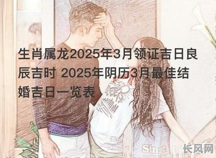 2025年属龙人结婚吉日精选：打造幸福婚姻的最佳时刻
