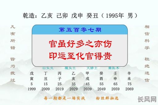 偏印格男命走伤官大运，运势如何？有何影响？