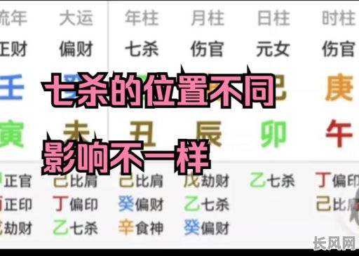 男命七杀格与女命杂气正官格有何特点及区别？
