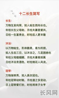 八字命理中十二长生究竟有何作用？八字命理论十二长生的具体作用是什么？