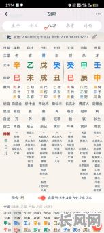 四柱八字命理体系表格如何制作与应用？