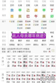 八字无印星的男命是否拥有母亲？
