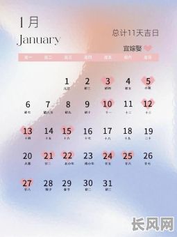 2025年日历查询：精选近十天的吉日信息，助您把握最佳时机