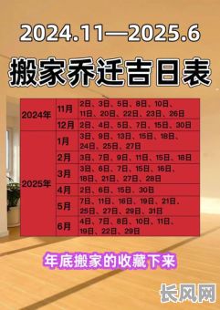 2025年二月份最佳搬家吉日，精选吉日提升搬家好运势