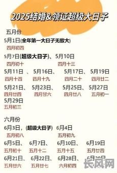 2025年8月领证吉日：精选最佳日期，开启幸福新篇章