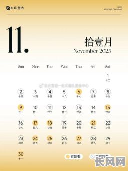 2025年农历11月最佳吉日查询与推荐，包含重要日子及宜忌指南