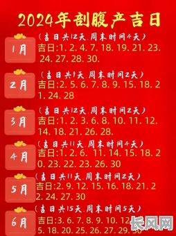 2025年剖腹生子最佳吉日推荐，助您选个好日子迎接新生命