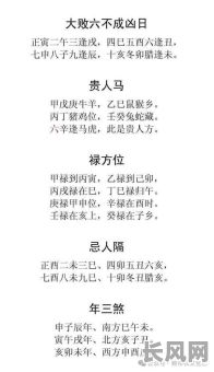 详解民间常用择吉日的方法与技巧大全