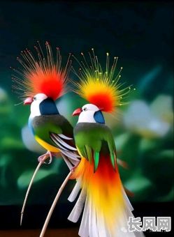 吉祥如意飞翔的鸟儿吉日，带来好运与希望