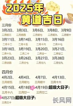 黄历2025开伙吉日，2020年老黄历开业吉日