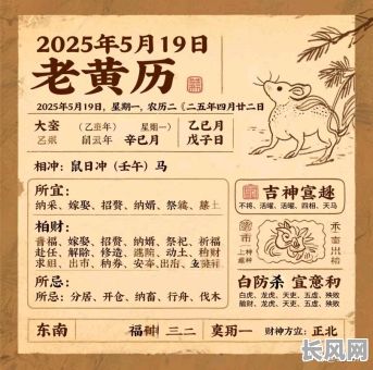 2025年凶吉日（2025年老黄历）