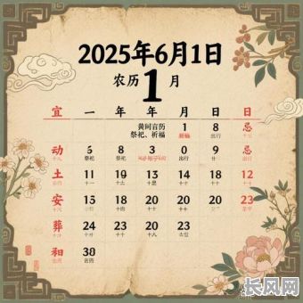 黄道吉日农历2025年（黄道吉日农历2025年出生）