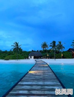 马尔代夫瑞吉日落房（马尔代夫的日落）