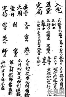 作灶法用哪些吉日-作灶吉日口诀