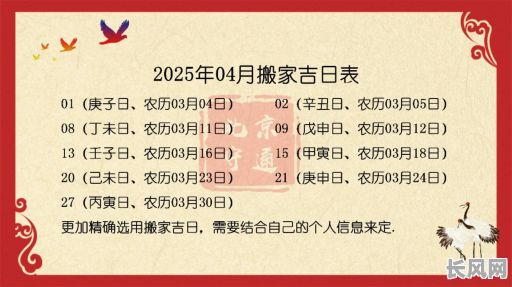 2025年4月存款吉日，4月份存钱吉日