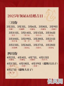 2025年吉日6，2025年吉日表