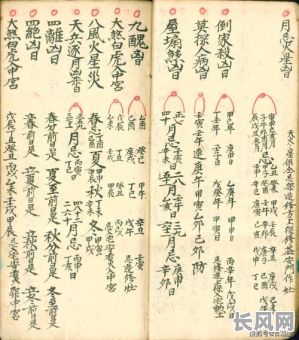 清代吉日手抄书_清代吉日手抄书图片