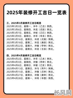 江北新房子装修开工吉日-房子装修开工吉日2021年开工黄道吉日